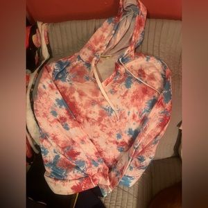 Size medium tie dye hoodie